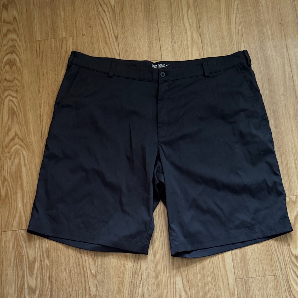Nike Golf Men's Black Flat Front Shorts